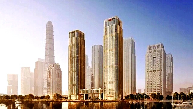 【金威足跡】廣州金融城廣發銀行、中國人壽項目順利供貨